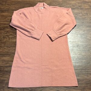 Roolee Blush Long Sleeve Dress